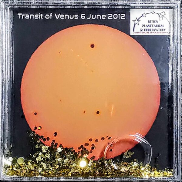 transit-of-venus-decorative-frame-transparent-gold-glitter