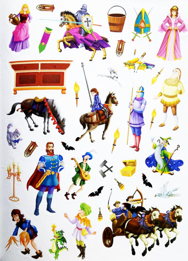 Create Your Own Castle With Stickers