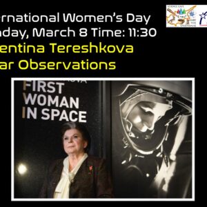 International Women's Day - Valentina Tereshkova - First Woman in Space